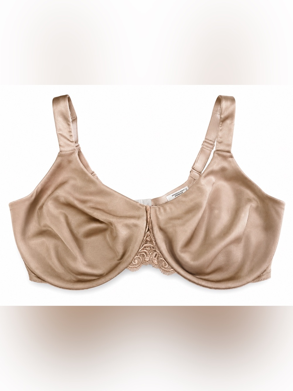 SOMA Sensuous Sides Minimizer Bra 38G Nude Beige Underwire Full Coverage